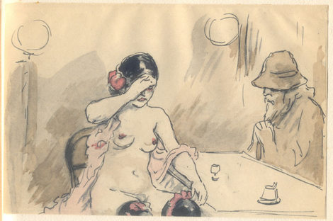 Adolphe Willette: Madeleine, 1920.